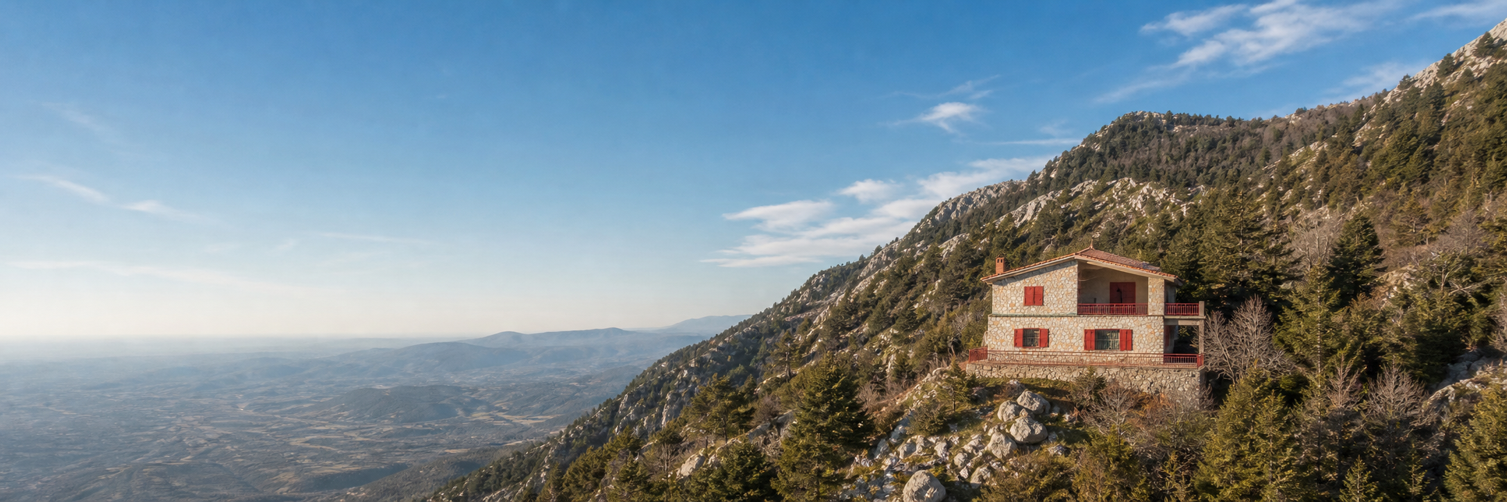 Καταφύγιο Χορτιάτη στο Όρος Χορτιάτης Θεσσαλονίκης